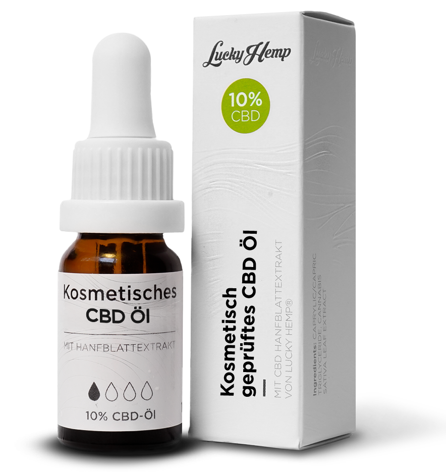 10% CBD olej – Lucky PURE®