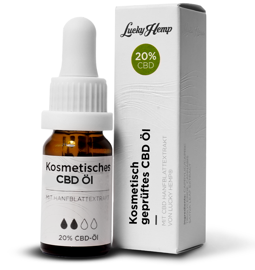 20% CBD olej - Lucky PURE®