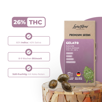 Gelato Samen Automatik