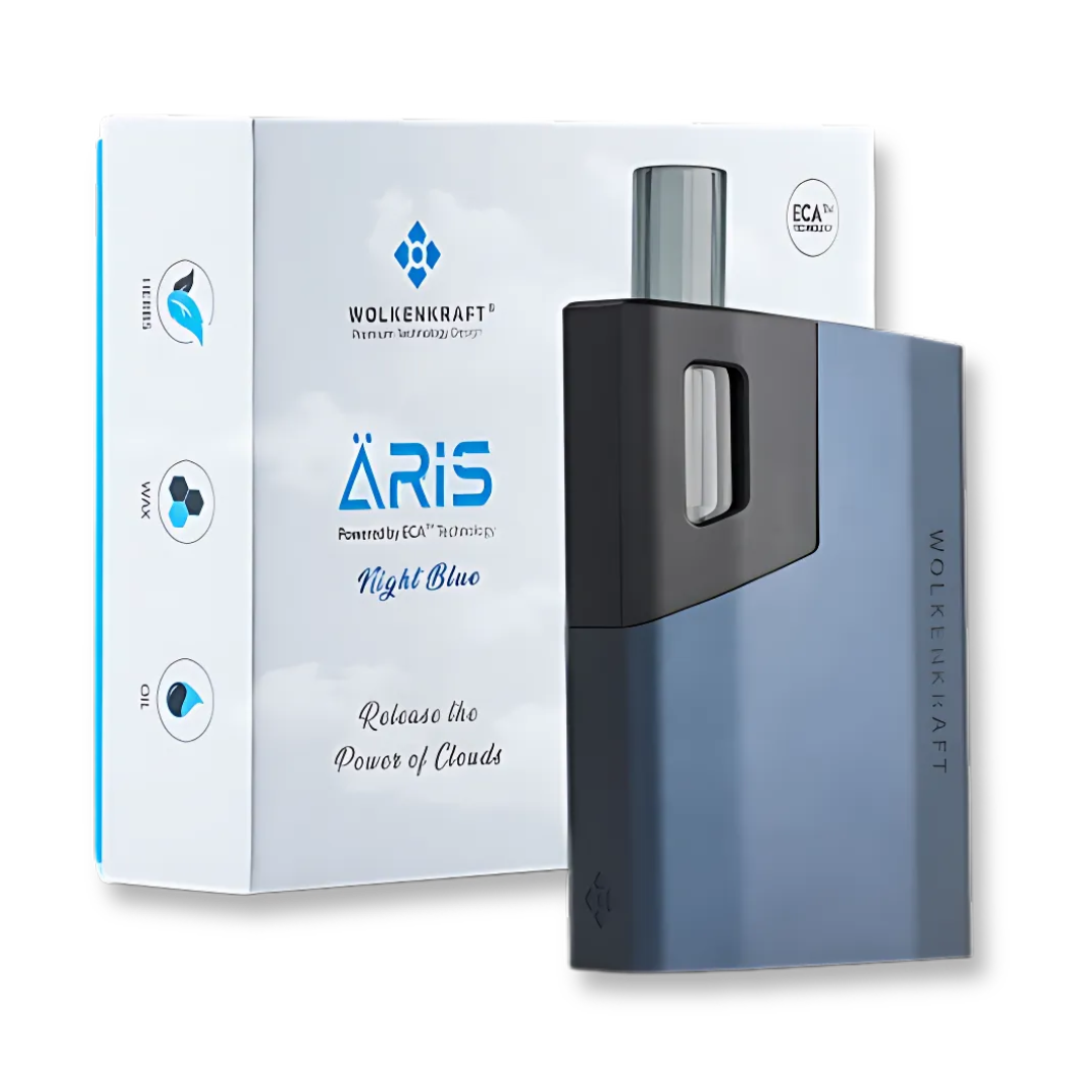 WOLKENKRAFT ÄRiS Night Blue Vaporizer Zubehör Lucky Hemp