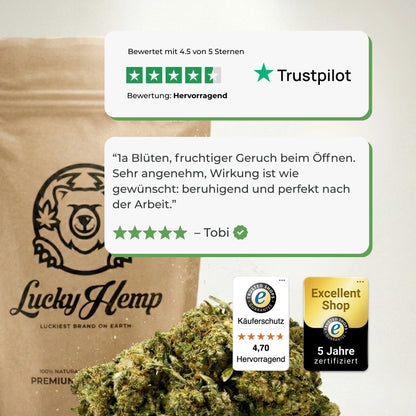 Orangello Ökopack Blüten Lucky Hemp
