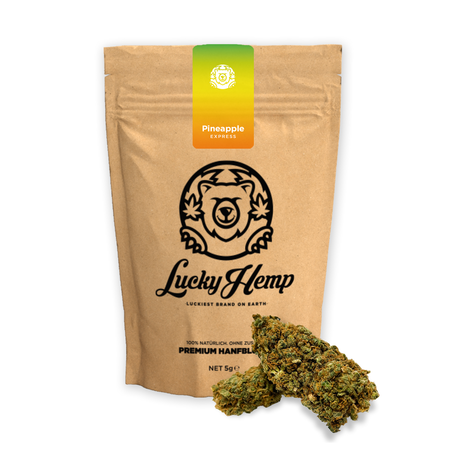California Pineapple Express Ökopack Blüten Lucky Hemp   